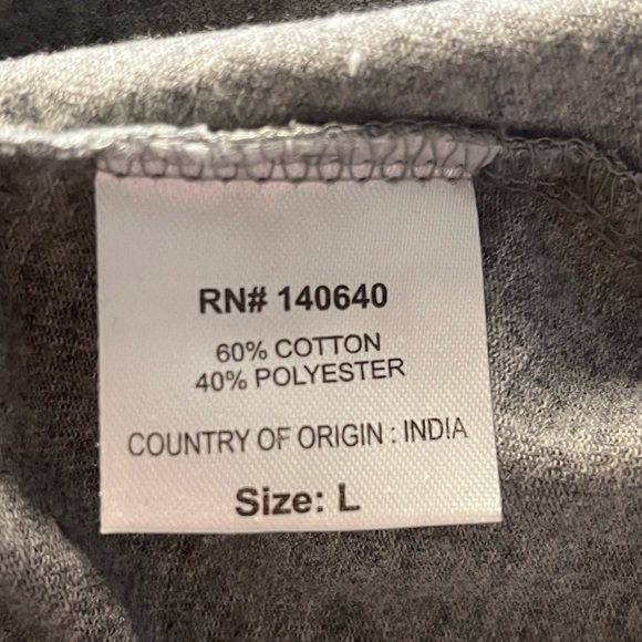 Gray Tank Top with Pink Ribbon Design. NWOT. - Picture 11 of 12